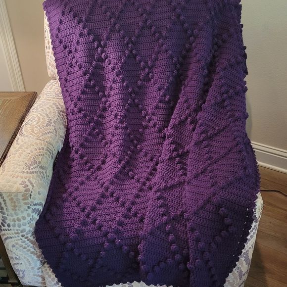 Hand Crafted Other - New Hand-Crocheted Afghan